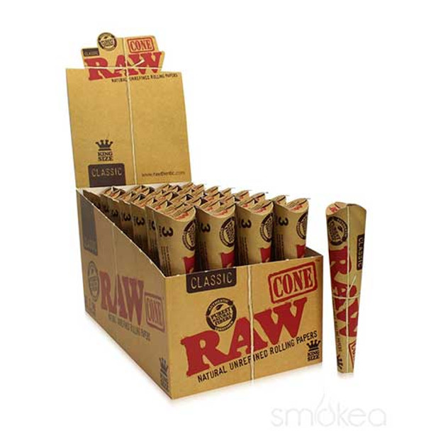 RAW CLASSIC CONE KING SIZE DISPLAY - 32CT (RAW-13)