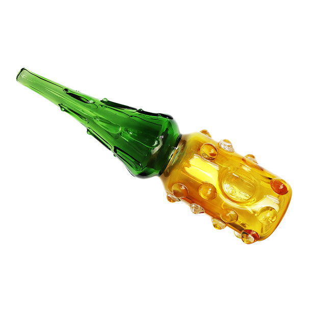 PINEAPPLE DOUBLE SHADE HEAVY HAND PIPE 7" (HP-92)