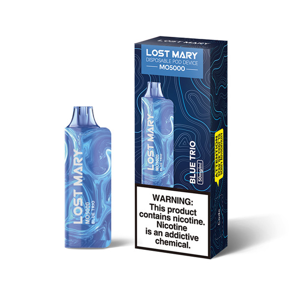 LOST MARY MO5000 EDITION 5000 PUFF DISPOSABLE VAPE DISPLAY OF 5