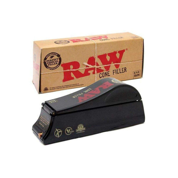 RAW NATURAL ROLLING PAPERS CONE FILLER - 1 1/4 (RAW-37)