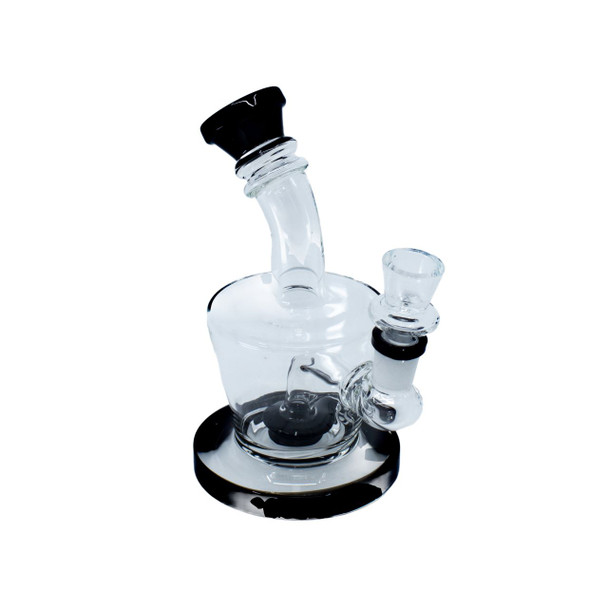 7" SLIME COLOR PERC WATER PIPE (WP-44)