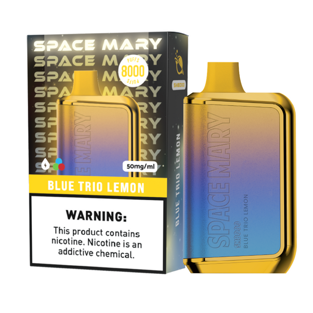 SPACE MARY SM8000 PUFF 18ML DISPOSABLE DISPLAY OF 10