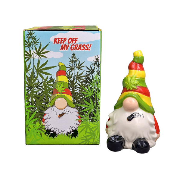 CERAMIC GNOME PIPE (82543)