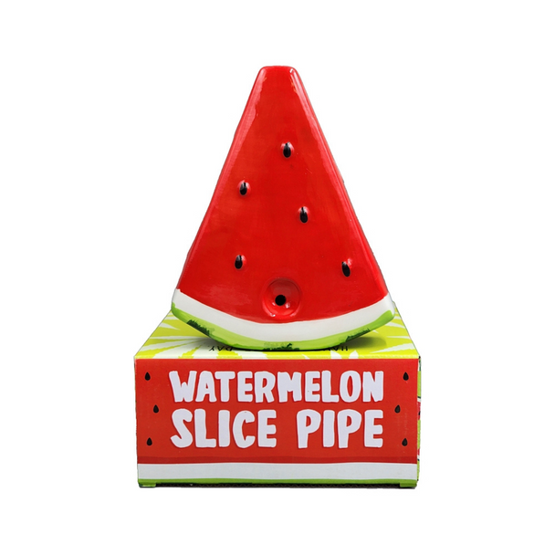 CERAMIC WATERMELON PIPE (88169)