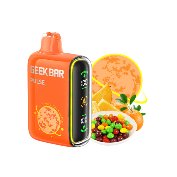 GEEK BAR PULSE 16ML 15,000 PUFF DISPOSABLE DISPLAY OF 5