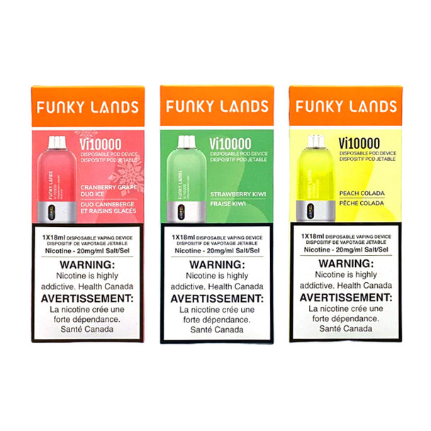 Funky Lands VI10000 puff Disposable Vape - Wisemen Wholesale