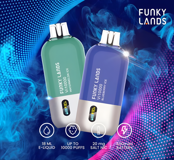 Funky Lands VI10000 puff Disposable Vape - Wisemen Wholesale