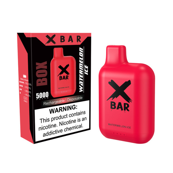 X BAR disposable vape 5000 Puffs | Wisemen Wholesale