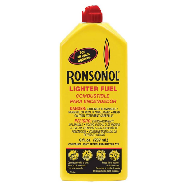 RONSONOL LIGHTER FUEL COMBUSTIBLE PARA ENCENDEDOR 8OZ