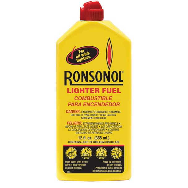 RONSONOL LIGHTER FUEL COMBUSTIBLE PARA ENCENDEDOR 12OZ