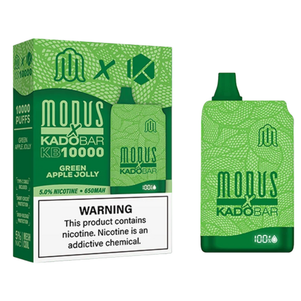 MODUS X KADOBAR KB10000 18ML RECHARGEABLE 10000 PUFFS DISPOSABLE DISPLAY OF 5