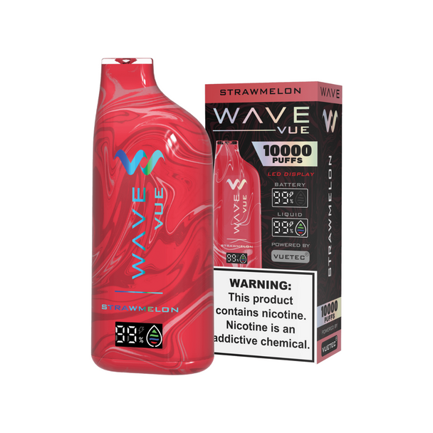 WAVE VUE 20ML 10000 PUFF 650 mAH DISPOSABLE VAPE DISPLAY OF 5