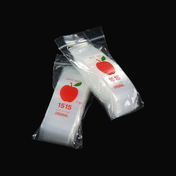 APPLE BAGGIES ASSORTED DESIGNS 1000CT PACKS