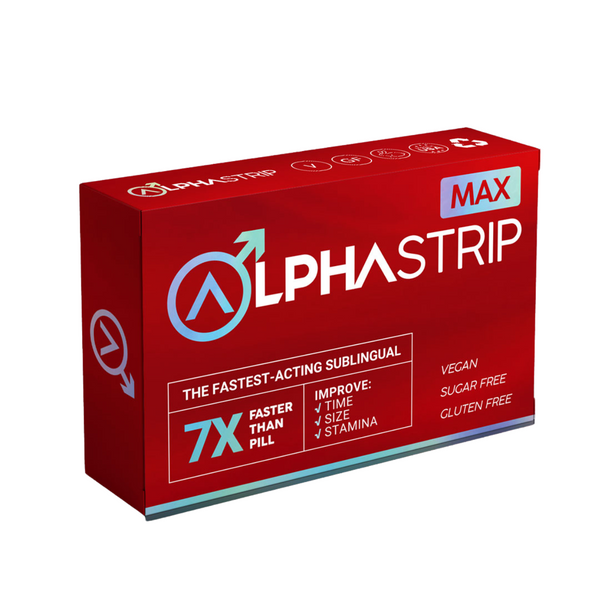 ALPHASTRIP PREMIUM MALE PERFORMANCE ENHANCER STRIPS 24CT