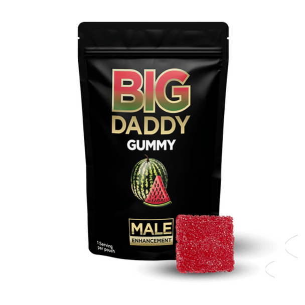 BIG DADDY BY ALPHASTRIP MALE ENHANCEMENT GUMMIES DISPLAY OF 24