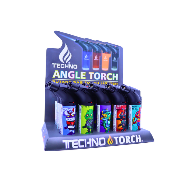 TECHNO TORCH DISPLAY OF 15 ASSORTED DESIGNS (98139-RW1)