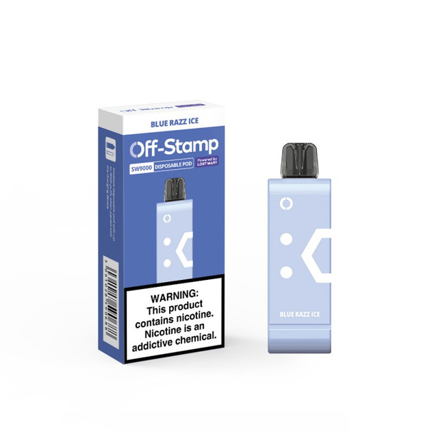 OFF STAMP SW9000 DISPOSABLE POD  13ML DISPLAY OF 10