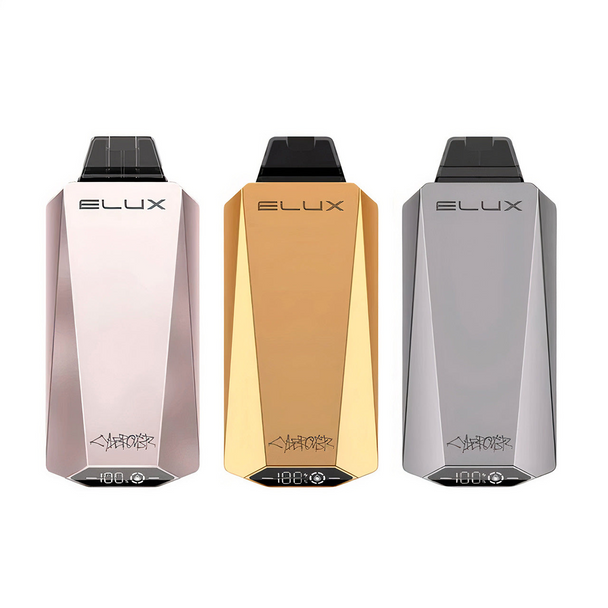 ELUX CYBEROVER 18ML 18000 PUFFS DISPOSABLE DIGITAL SCREEN DISPLAY OF 5