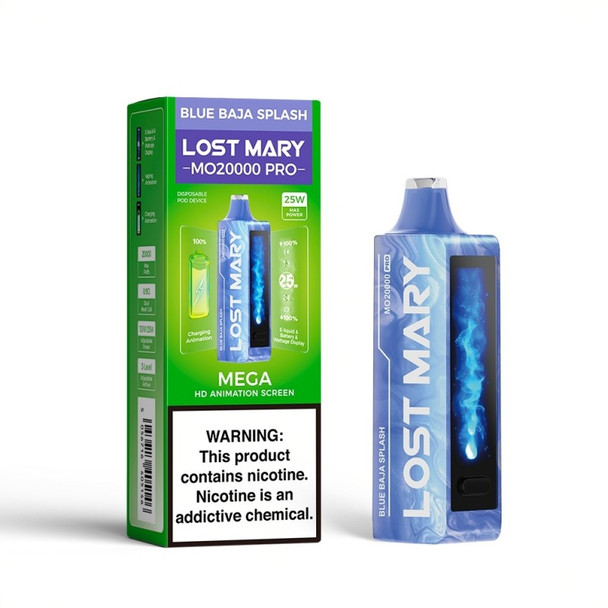 LOST MARY MO20000 PRO 18ML DISPOSABLE VAPE DISPLAY OF 5