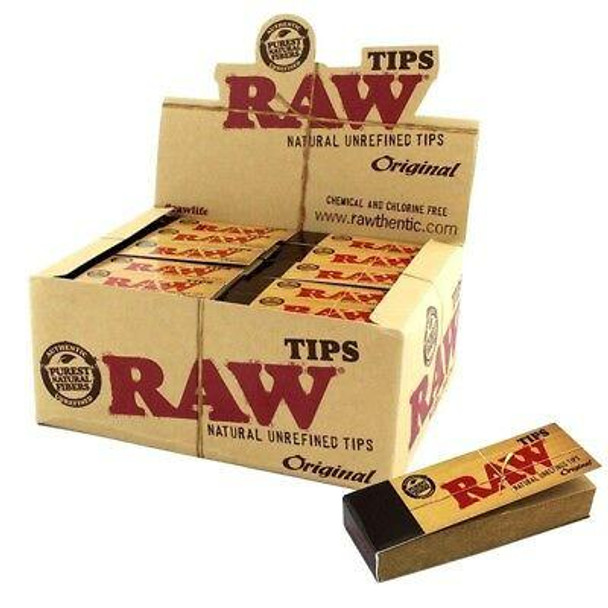RAW TIPS ORIGINAL 50 PER BOX (RAW-8)
