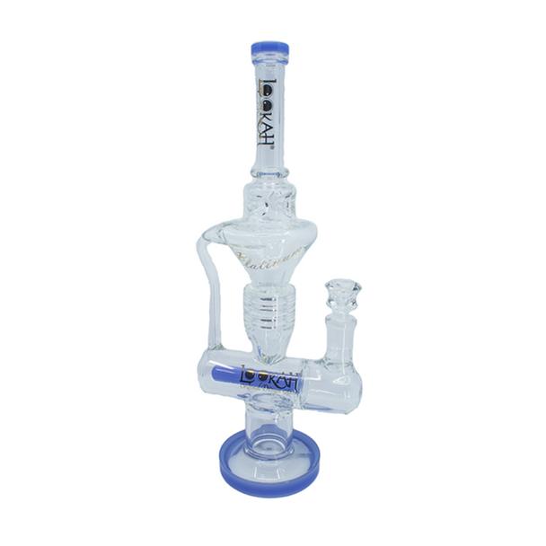 15.5" LOOKAH INLINE MULTI PERC WATER PIPE 14F (WP-84)