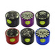 SMOKEZILLA GLOW IN THE DARK ALIMINUM GRINDERS DISPLAY OF 6 (22063)