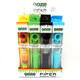 OOZE PIPER SILICONE HAND PIPE DISPLAY OF 12 (OOZE-49)