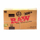 RAW 300's UNREFINED ROLLING PAPERS 1 1/4 - 20CT (RAW-35)