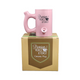 PINK ROAST AND TOAST MUG 10.5OZ (82385)