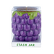 CERAMIC GRAPE STACH JAR (88158)