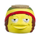 CERAMIC RASTA EMOJI STACH JAR (88179)