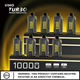 VIHO TURBO DISPOSABLE VAPE 10,000 PUFF 18ML DISPLAY OF 5