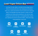 LOST VAPE ORION BAR 10000 PUFFS 650MAH RECHARGEABLE DISPOSABLE DEVICE WITH MESH COIL & SMART LED DISPLAY - DISPLAY OF 5