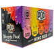 POP CONES KING SIZE UNBLEACHED VARIETY PACK (3CT) DISPLAY OF 25