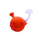 ORANGE WISH BALL SILICONE HANDPIPE