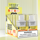 VECEE BY YOCAN VC8000 8000 PUFF 12ML DISPOSABLE MESH PODS DISPLAY OF 10