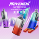 MOVEMENT LV18000 BY LOST VAPE 18ML DISPOSABLE DISPLAY OF 5