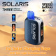 SOLARIS 25,000 PUFFS 18ML DISPOSABLE SOLAR CHARGING DISPLAY OF 5