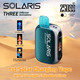 SOLARIS 25,000 PUFFS 18ML DISPOSABLE SOLAR CHARGING DISPLAY OF 5