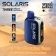 SOLARIS 25,000 PUFFS 18ML DISPOSABLE SOLAR CHARGING DISPLAY OF 5