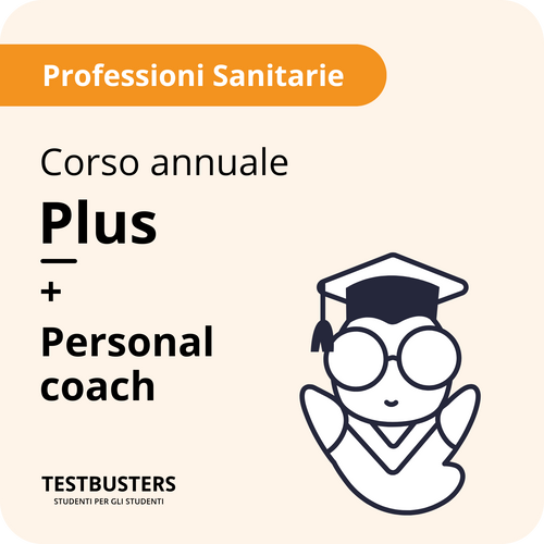 Intensivo PLUS + PERSONAL COACH Luglio professioni sanitarie 2025