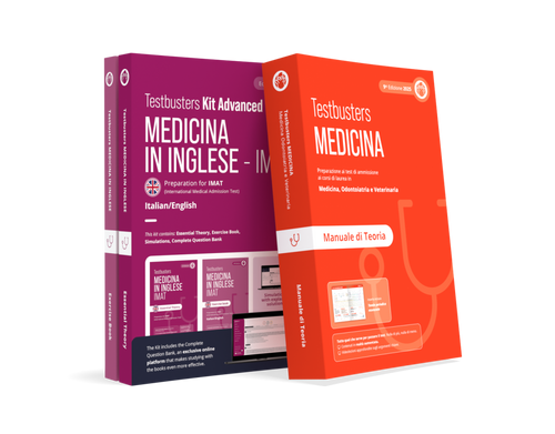 Kit Advanced IMAT - Test di Medicina in Inglese + Manuale Teoria Medicina