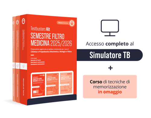 Kit Advanced -  Semestre filtro Medicina 2025/2026 (+ 5000 quiz in digitale)