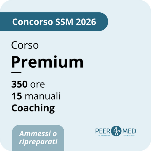 Corso PREMIUM SSM 2026 - Ottobre