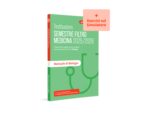 Manuale di Biologia + esercizi sul Simulatore - Semestre filtro Medicina 2025/2026