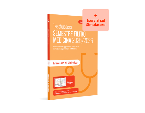 Manuale di Chimica + esercizi sul Simulatore - Semestre filtro Medicina 2025/2026
