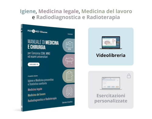 Preparazione esami specialità triennio clinico PLUS 10 - Igiene, Medicina legale, Medicina del lavoro e Radiologia
