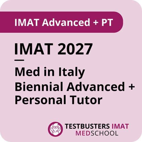 IMAT 2027 - Med in Italy biennial Advanced + Personal Tutor