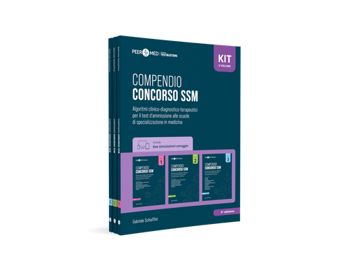 Peer4Med - Compendio concorso SSM - Tre Volumi IV Edizione