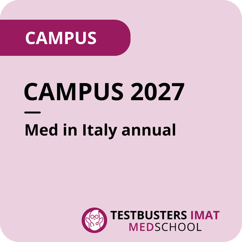 Campus 2027 - Med in Italy annual - July